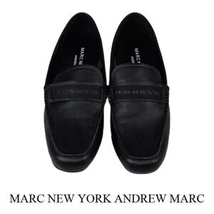 Marc New York Loafers Comfortable Dress Shoes  Black, Size 8.5